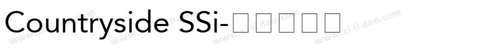 Countryside SSi字体转换